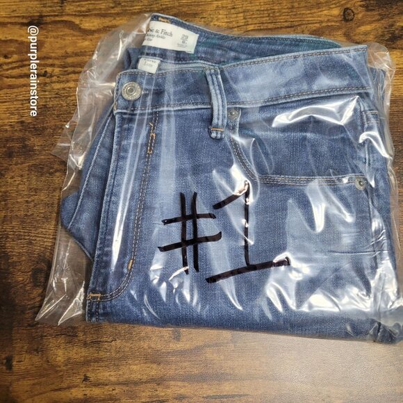 Abercrombie & Fitch Jeans 8 S Curve Love Super Skinny Ankle High Rise - Picture 10 of 10
